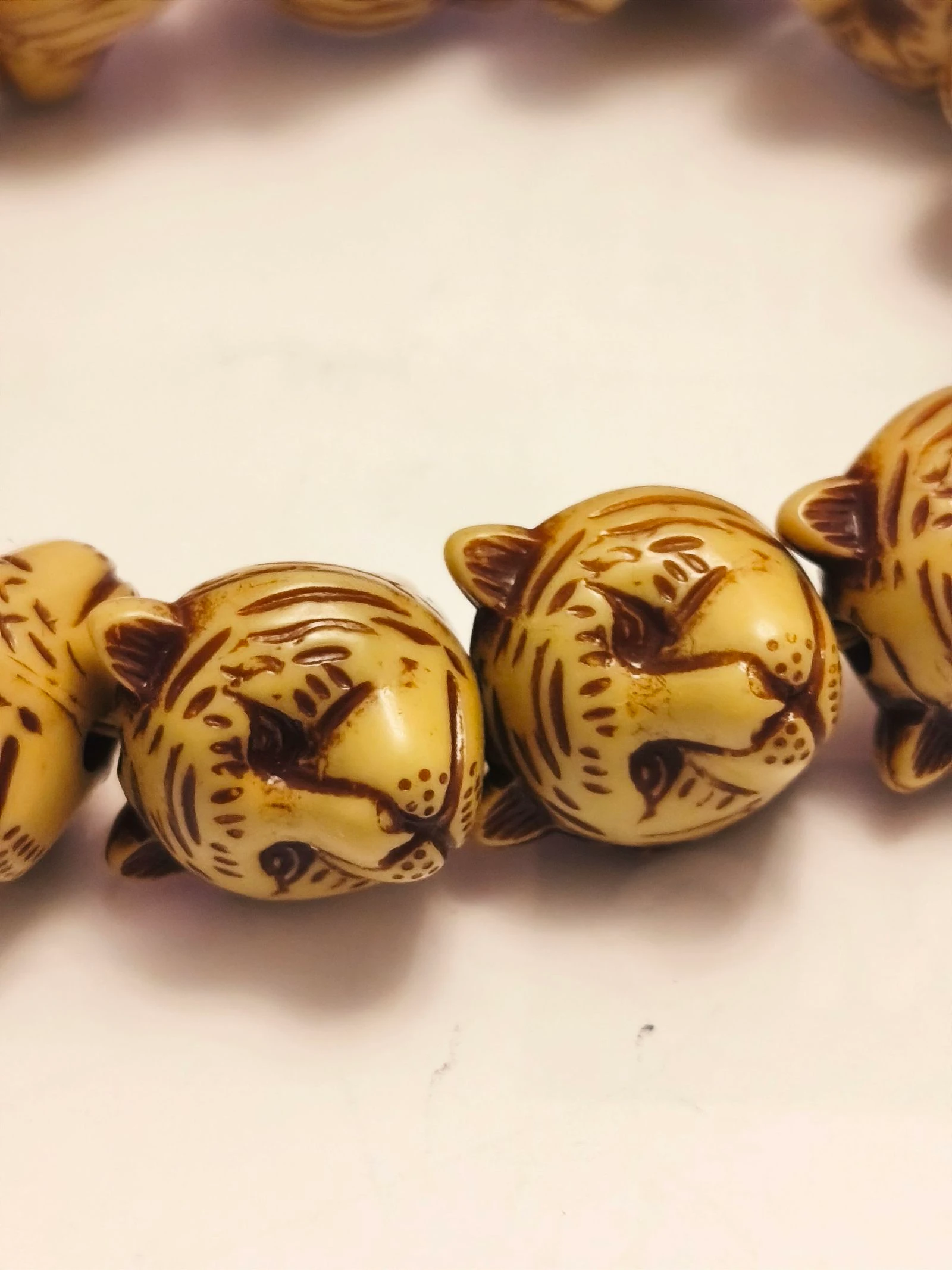Pulseira cabeças de tigres asiáticos – photo 3